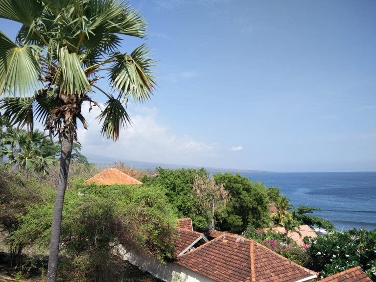 vue sur amed bali