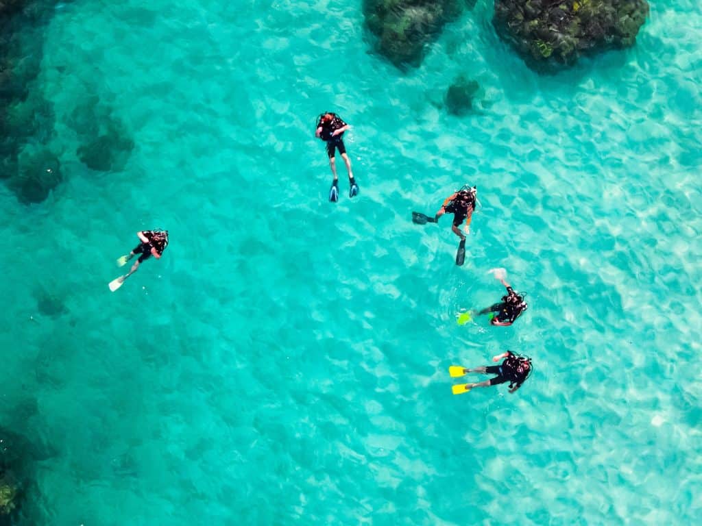 dive course clear water