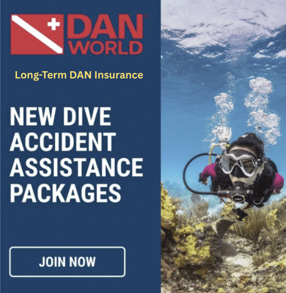 Long Term DAN Insurance for Divers Picture To Click on