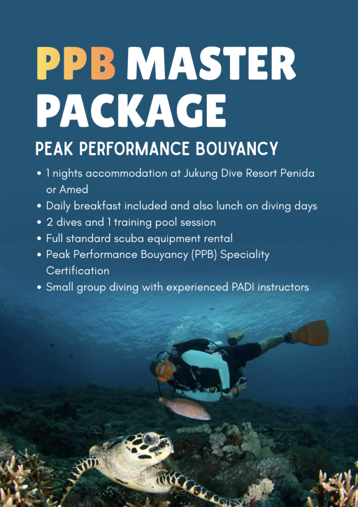 Peak performance bouyancy master package speciality penida or amed
