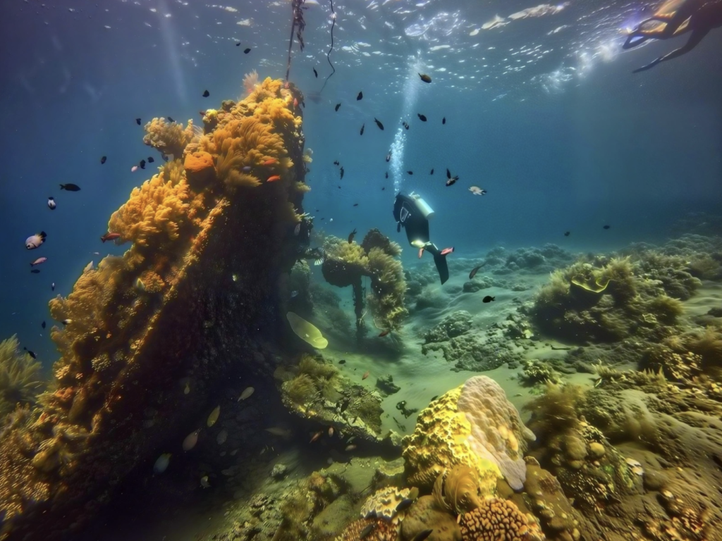 Japenese Shupwreck Amed