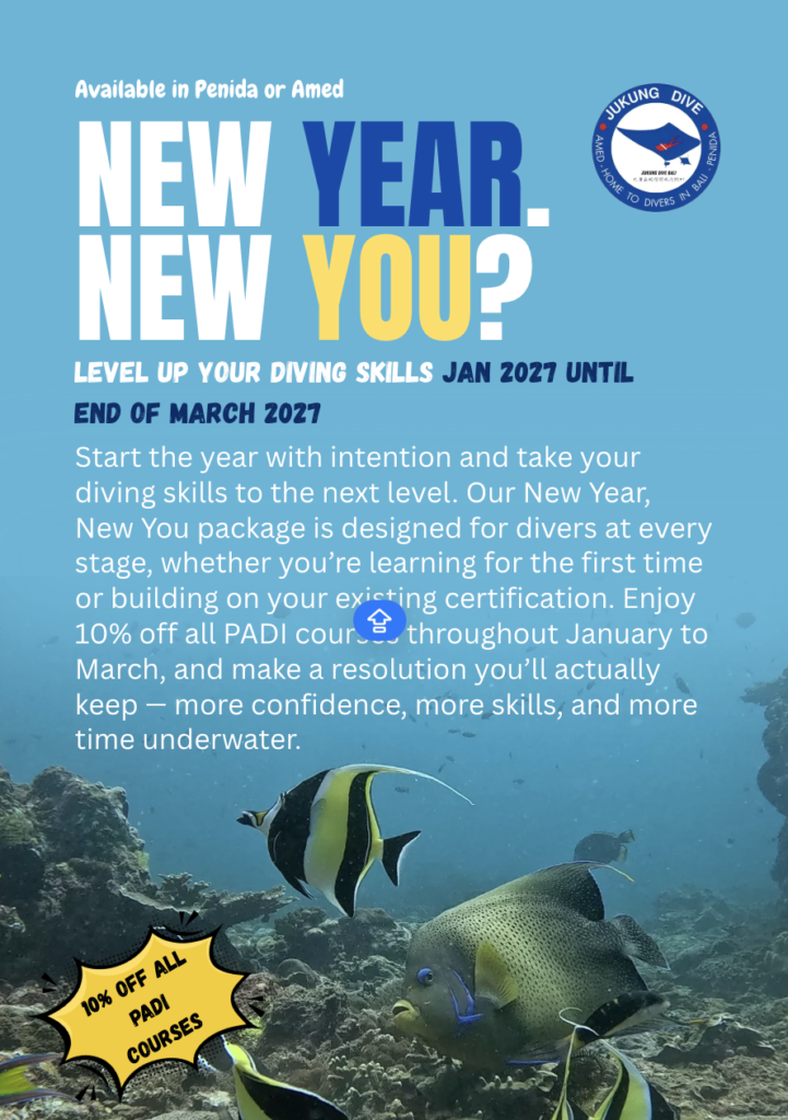 New Year new you dive package
