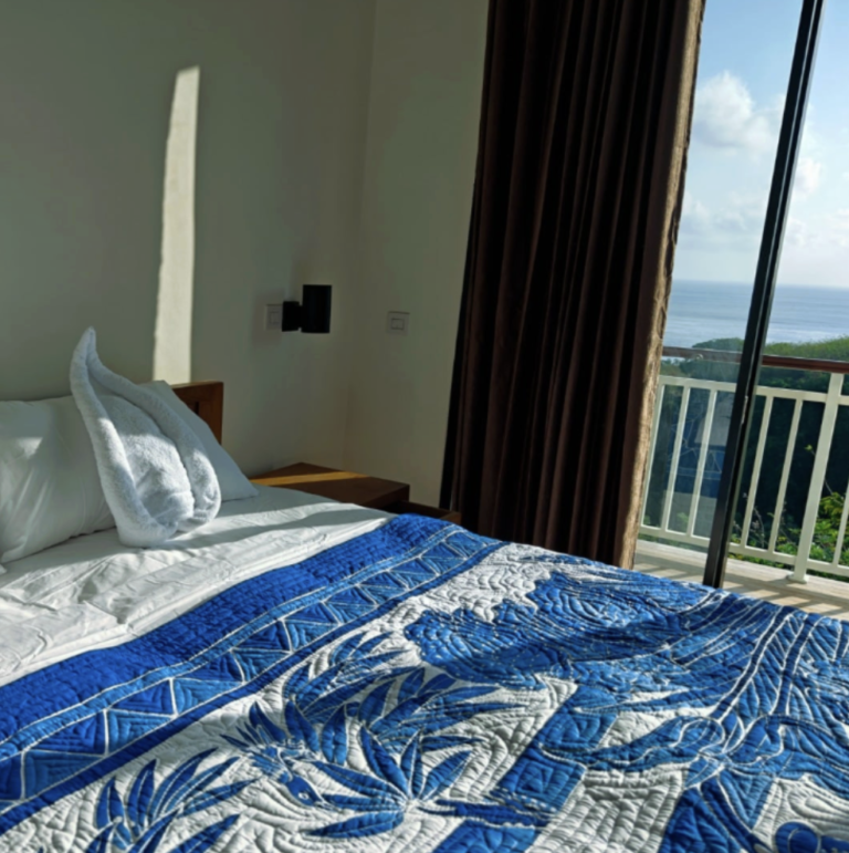 Deluxe room with ocean views at Jukung Dive Resort Nusa Penida